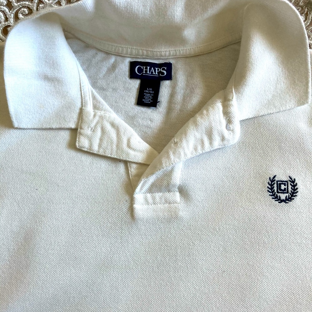 Young men’s Chaps shirt.